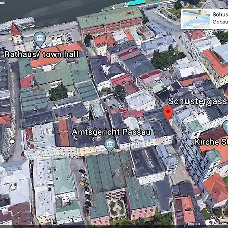 Im Herzen Der Passauer Altstadt * Passavia